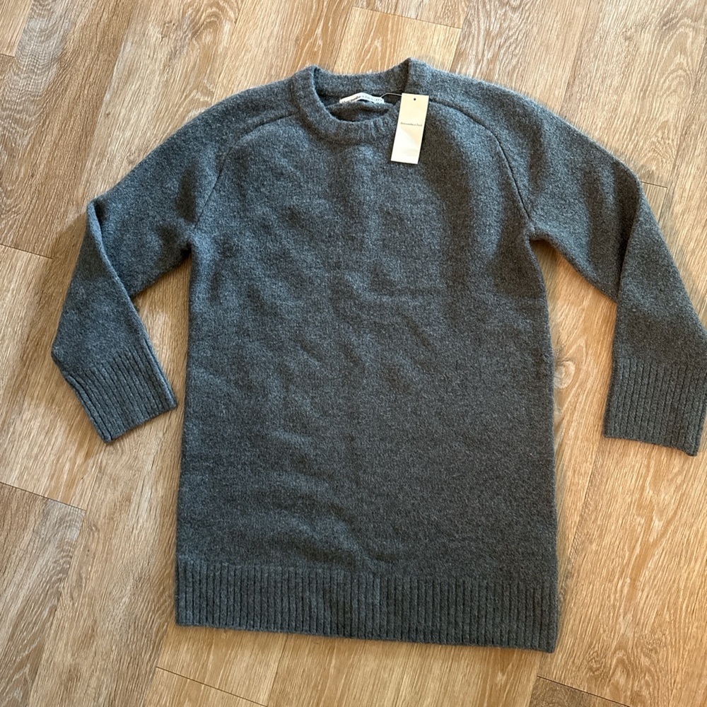 Gray Sweater dress